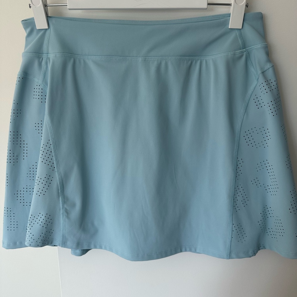 Sincerely Jules Light Blue Circle Skater Skort